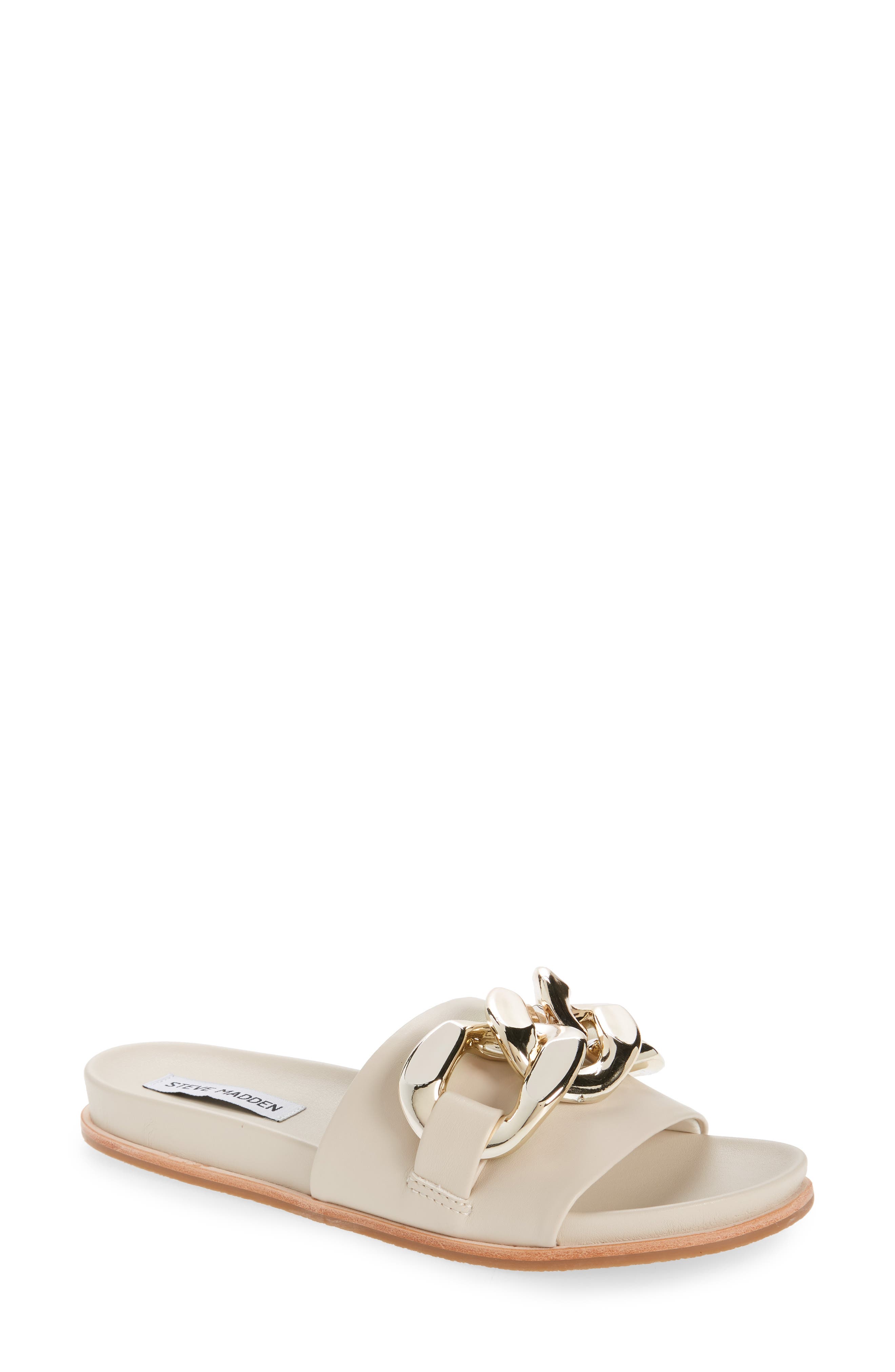 Delay Slide Sandal, Main, color, BONE