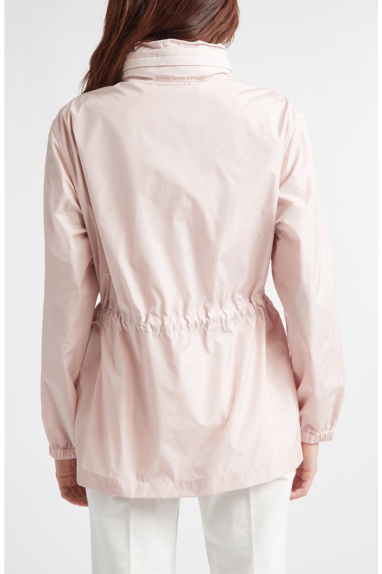 Blackpool Contrast Jacket with Stowaway Hood, Alternate, color, BOUQUET PINK