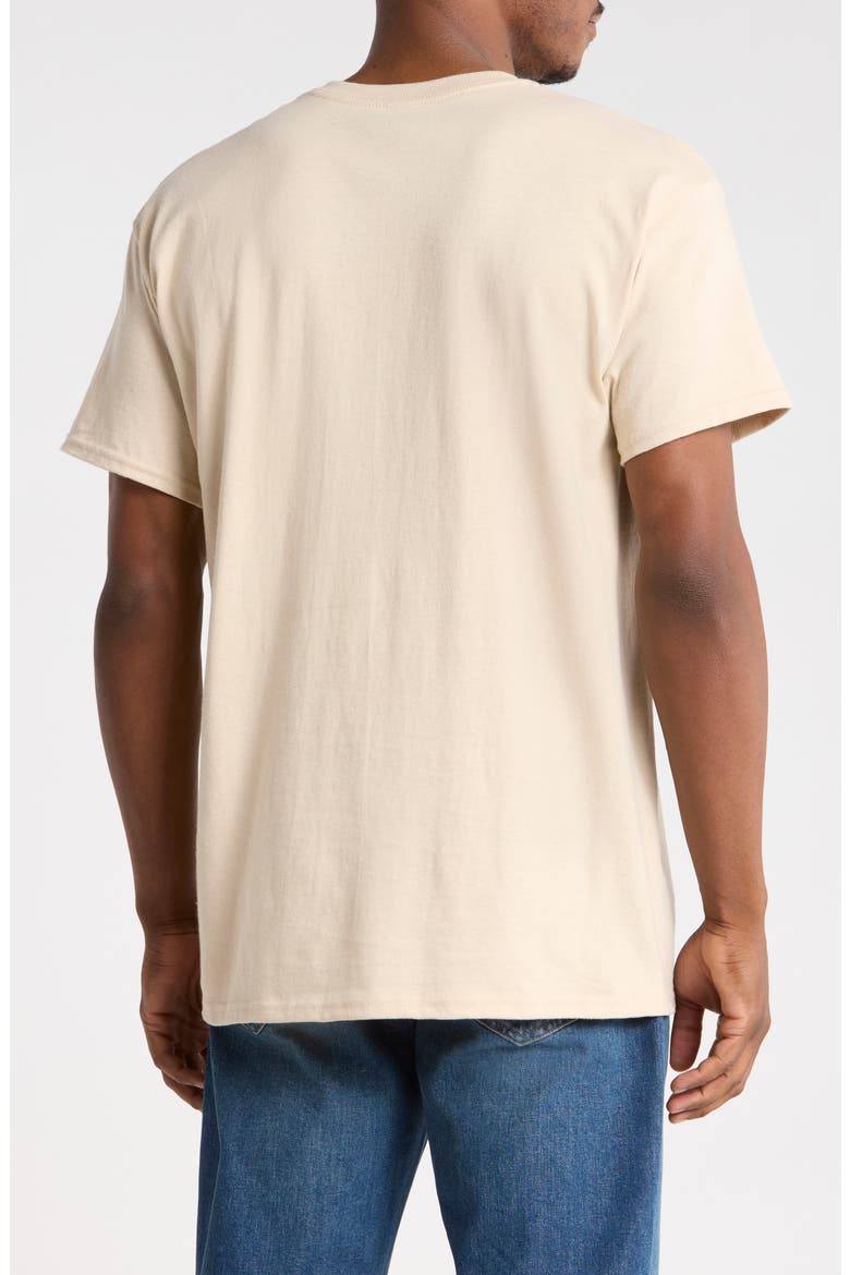 Pug Life Embroidered Tee, Alternate, color, CREAM