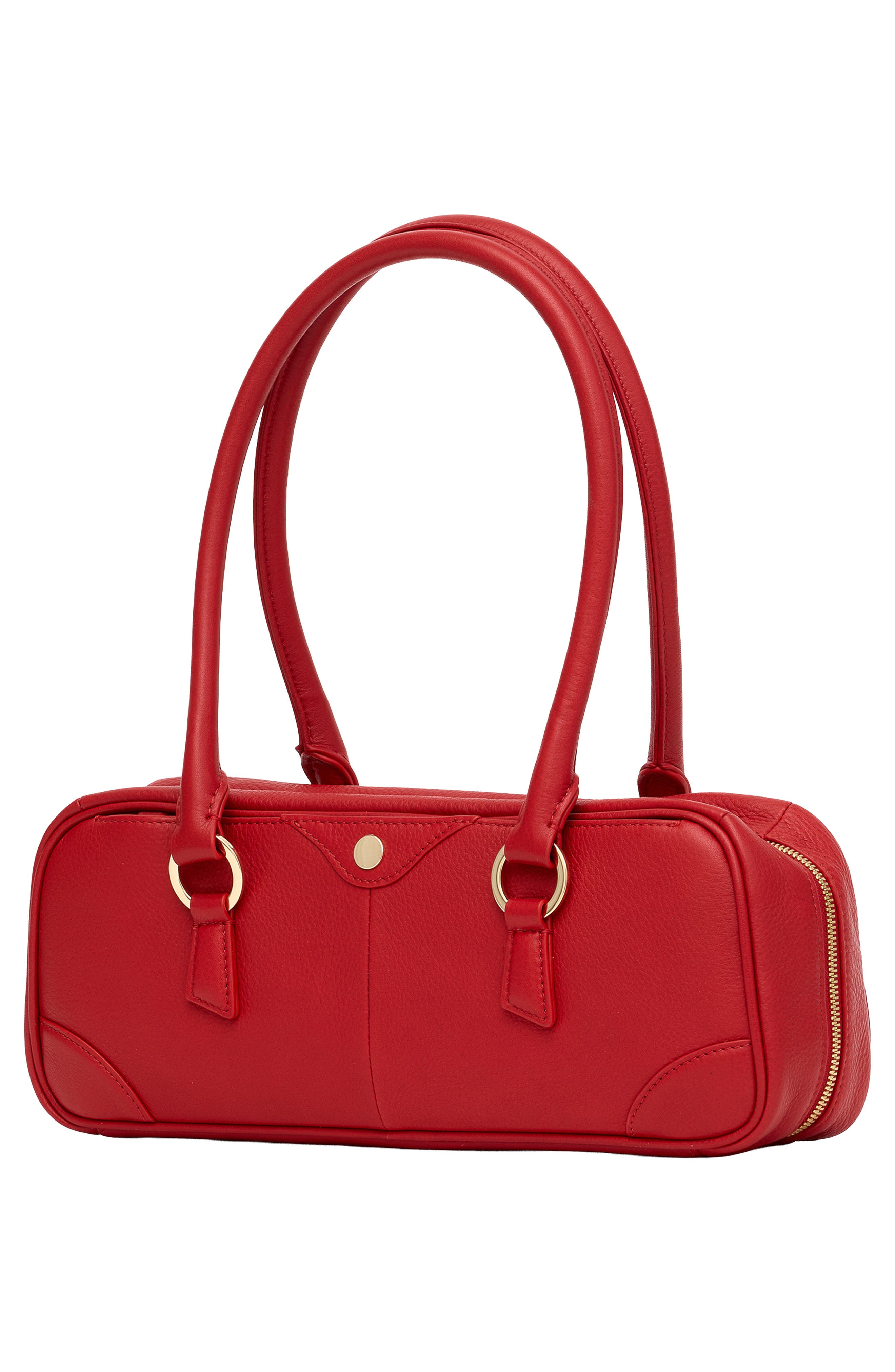 Small Meredith Shoulder Bag, Alternate, color, CALYPSO SUEDE/ GOLD