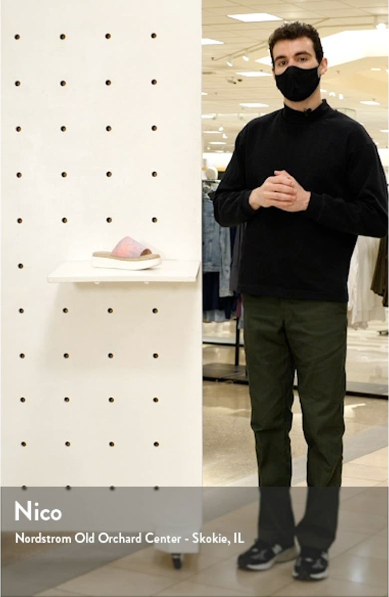 Cool Planet by Steve Madden Juniper Platform Slide Sandal, sales video thumbnail