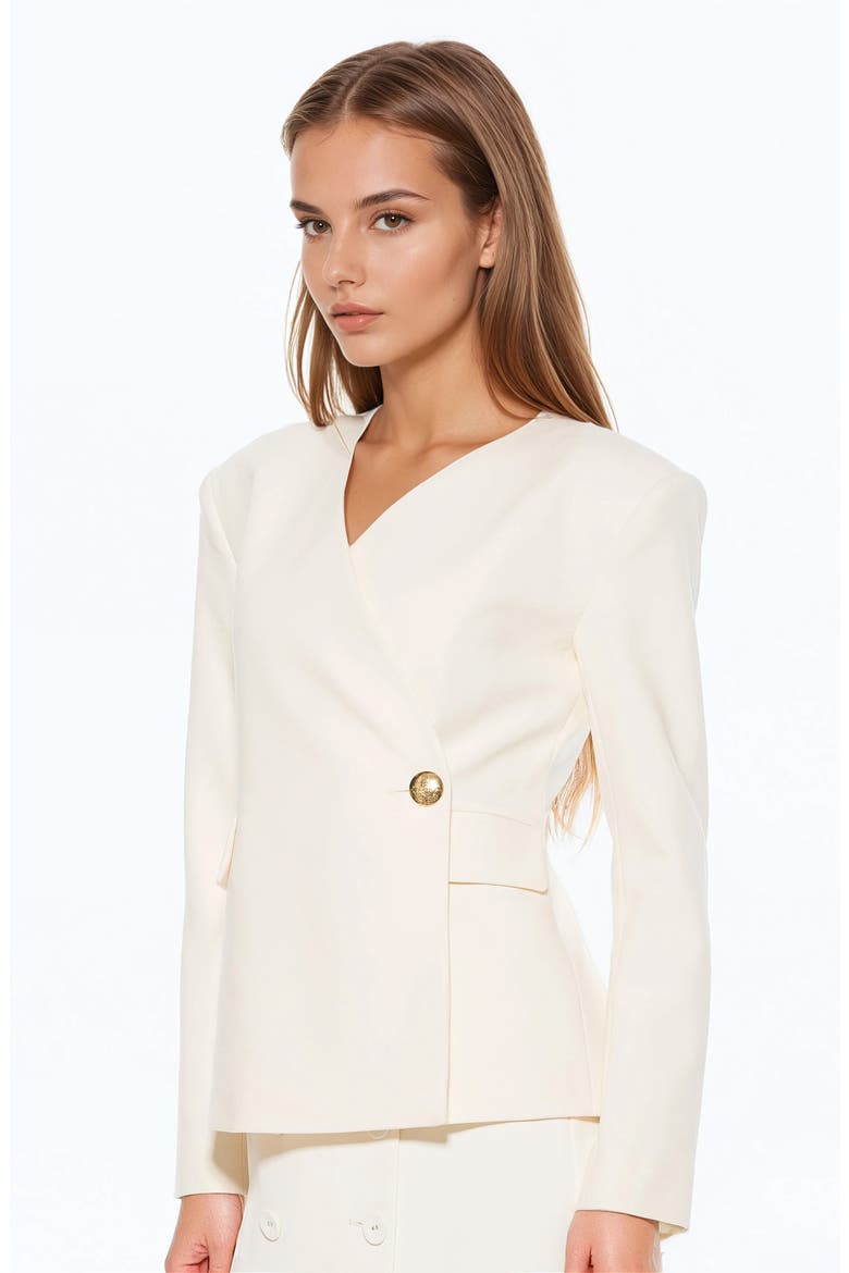 ALIRA WRAP BLAZER, Alternate, color, OAT