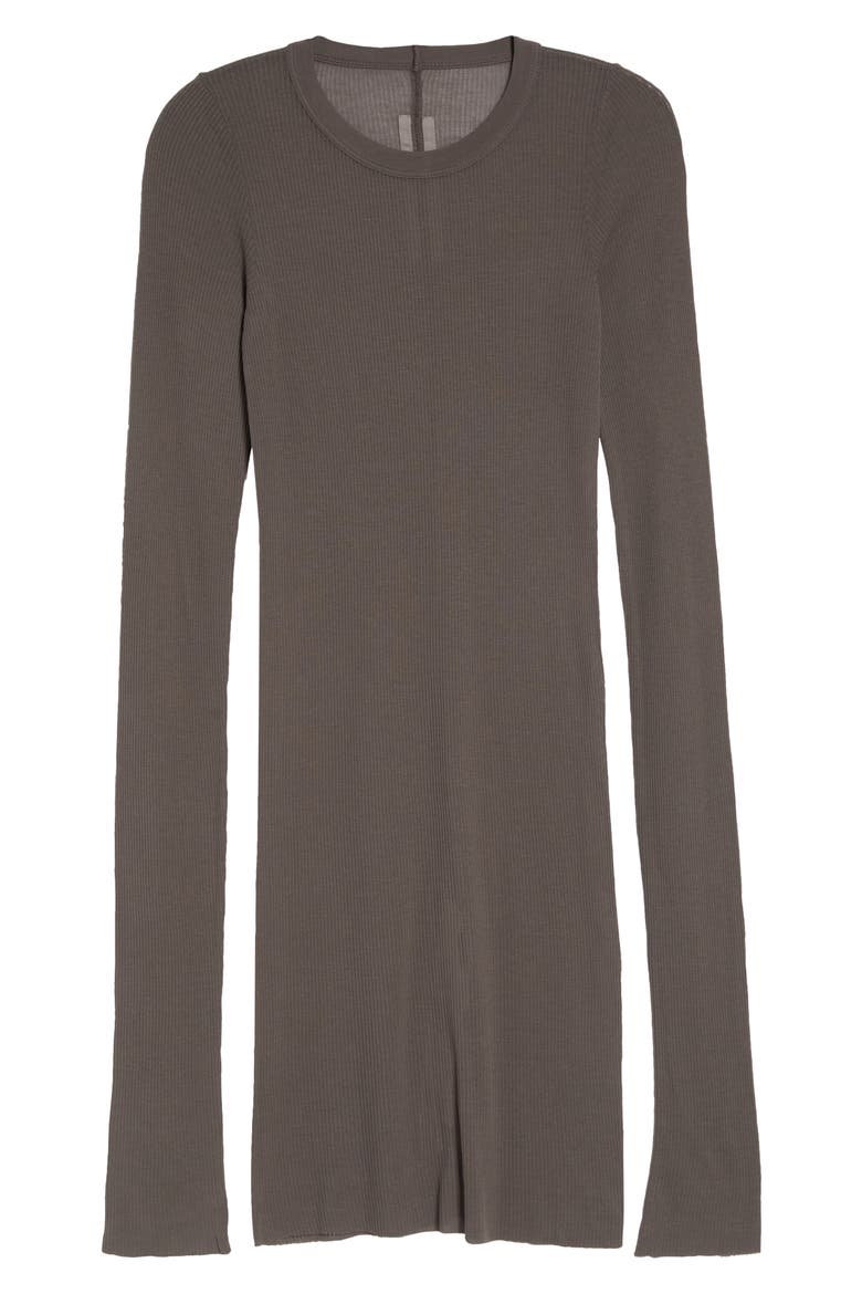 Rib Long Sleeve T-Shirt, Alternate, color, DUST