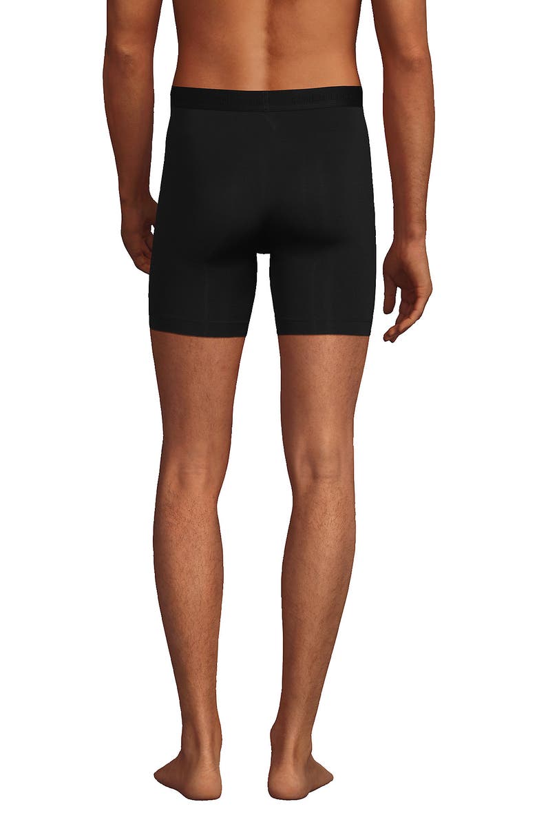 Lands' End Flex Performance Boxer Brief 3 Pack, Alternate, color, Black