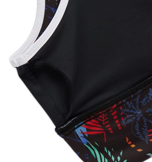 Tomboyx Straight Up Longline Bikini Top In Multi
