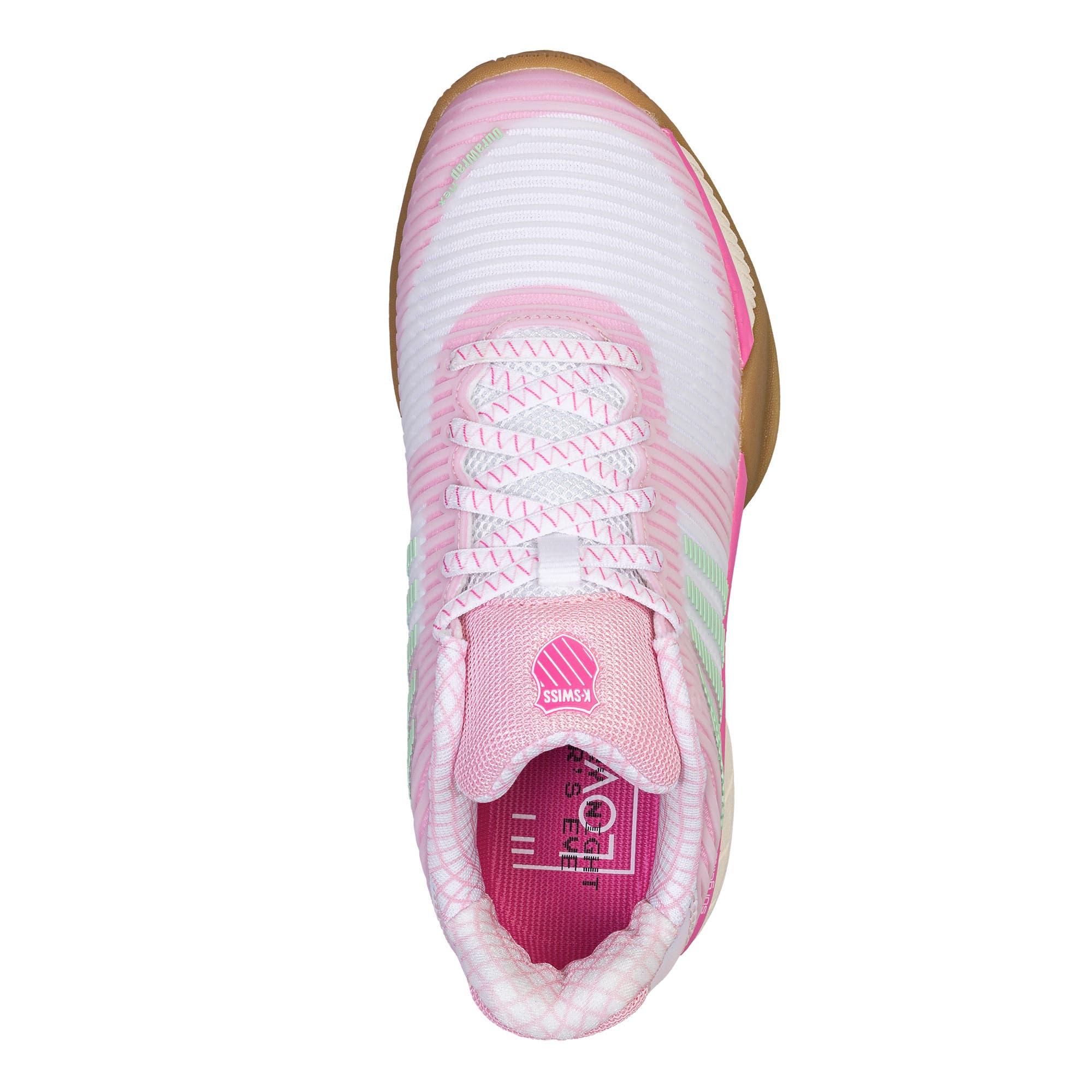 K-Swiss x Lucky In Love Hypercourt Express 2 Womens Tennis Shoes, Alternate, color, 