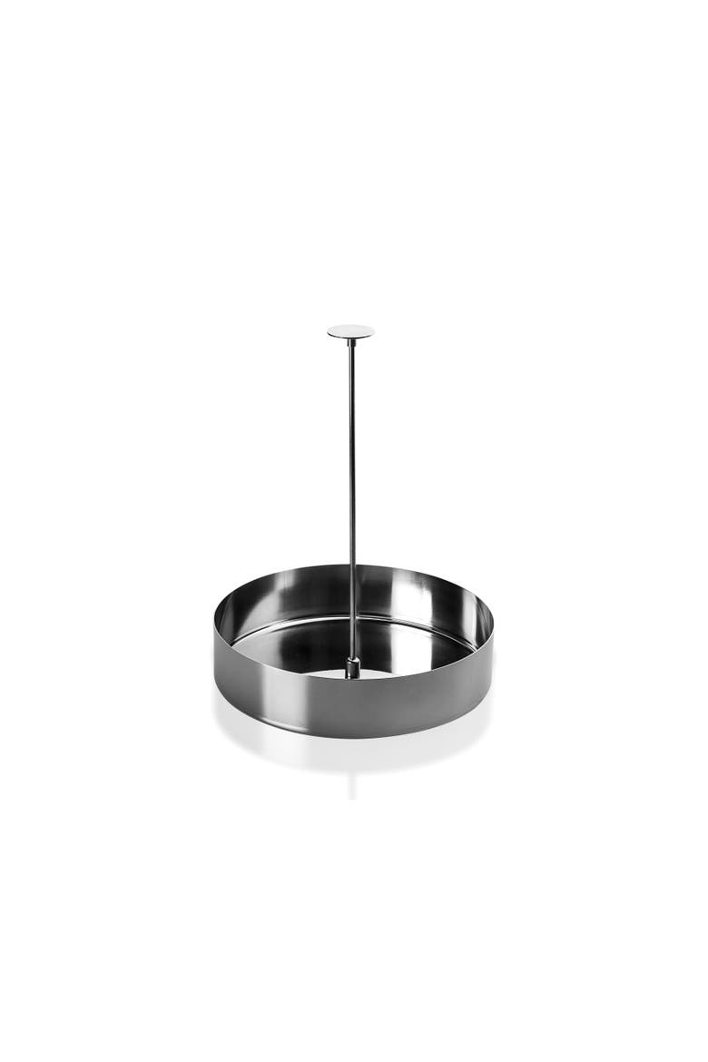 Stile By Pininfarina Condiment Caddy, Main, color, Silver Round