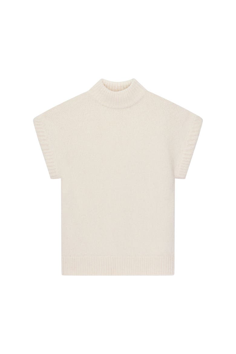 Longline Knit Top, Main, color, Cream