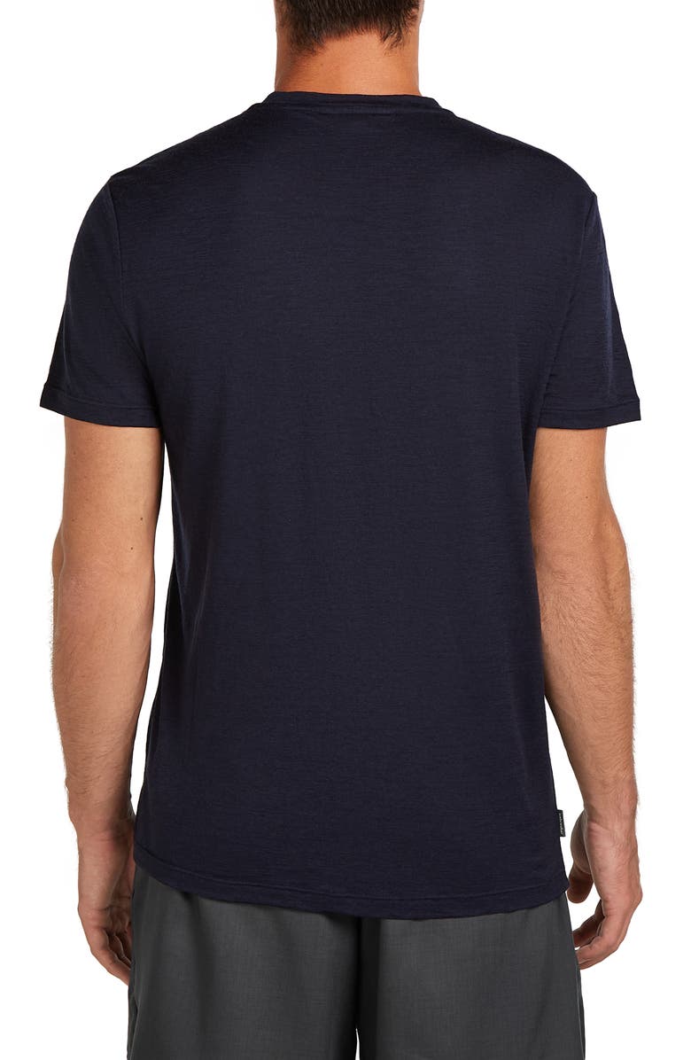 Icebreaker Merino 150 Tech Lite III Short Sleeve T-Shirt, Alternate, color, Midnight Navy