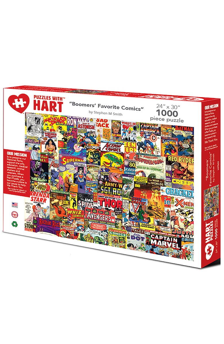Hart Puzzles Boomers
Favorite Comics by Steve Smith, 24" x 30", 1000 Piece Puzzle, Main, color, Multicolored