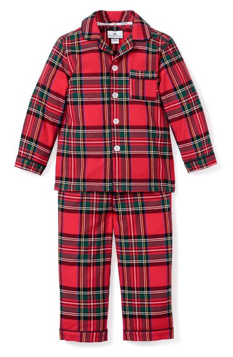 Kids' Imperial Tartan Plaid Flannel Two Piece Pajamas
