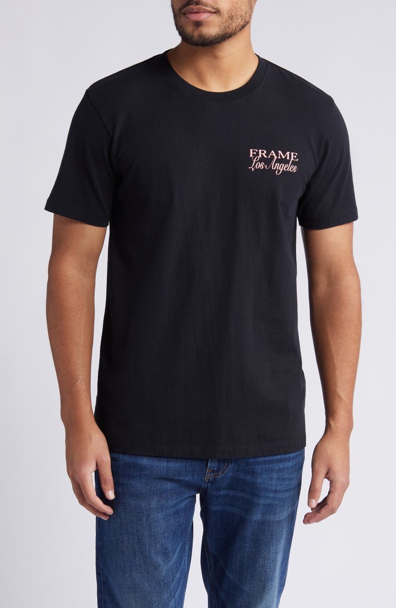 FRAME Logo Graphic T-Shirt, Main, color, 
