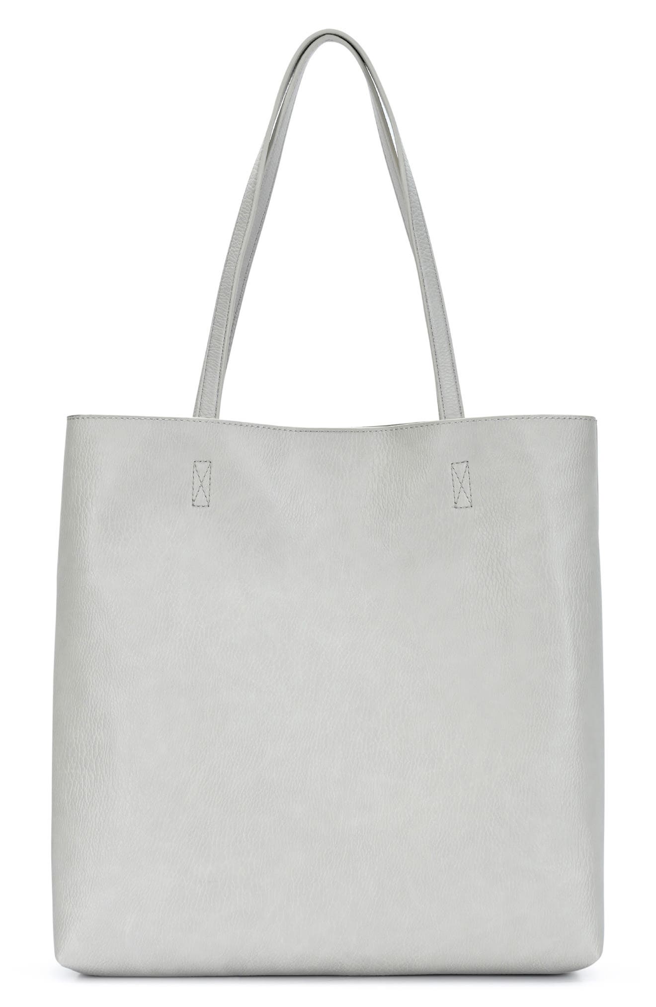 Faux Leather Tote