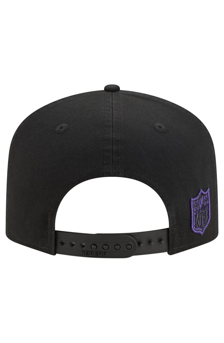 New Era Men's New Era  Black Baltimore Ravens Team 19TWENTY Adjustable Hat, Alternate, color, Black