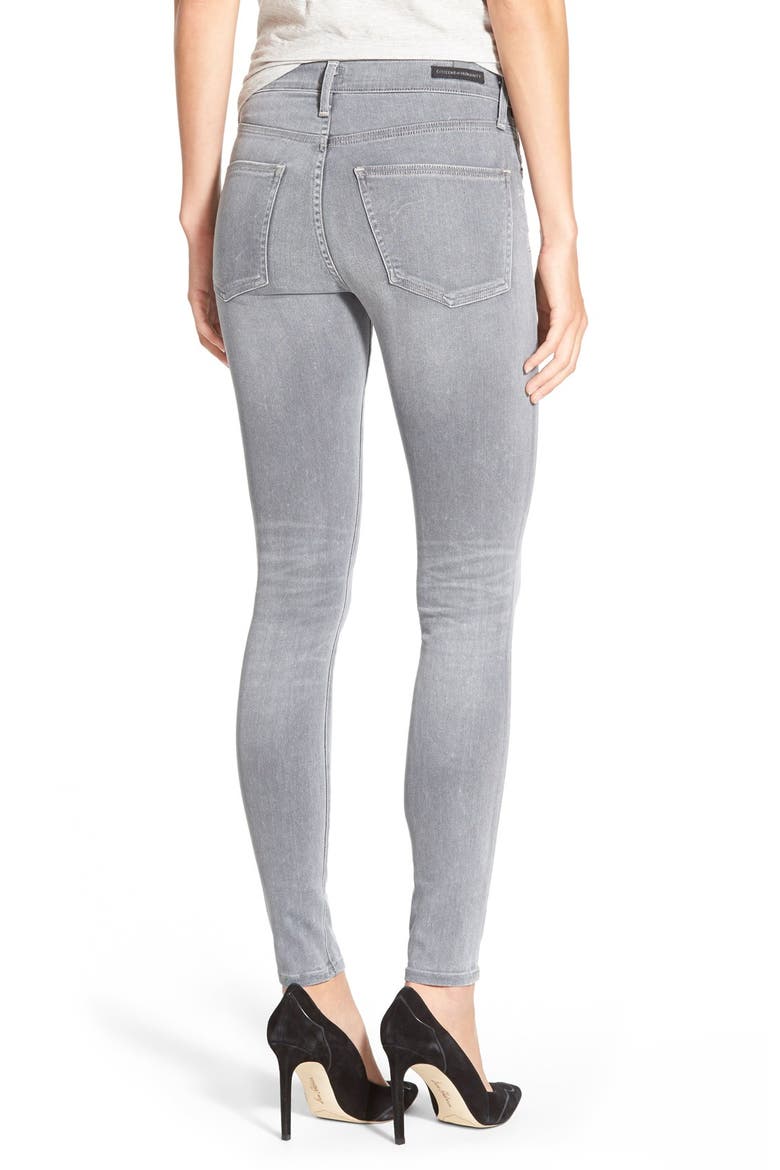 'Sculpt - Rocket' High Rise Skinny Jeans, Alternate, color, SHADOW