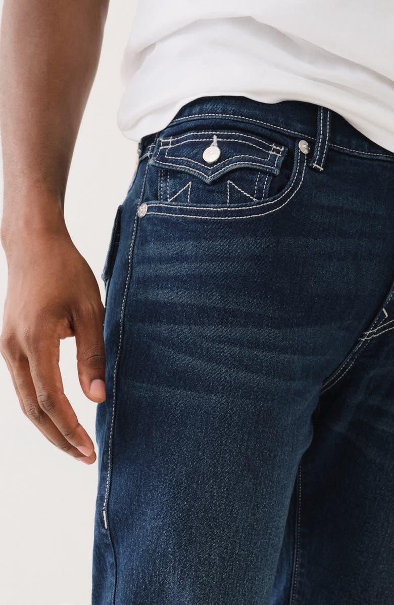 True Religion Rocco Button Flap Pocket Single Needle Skinny Jeans, Alternate, color, 