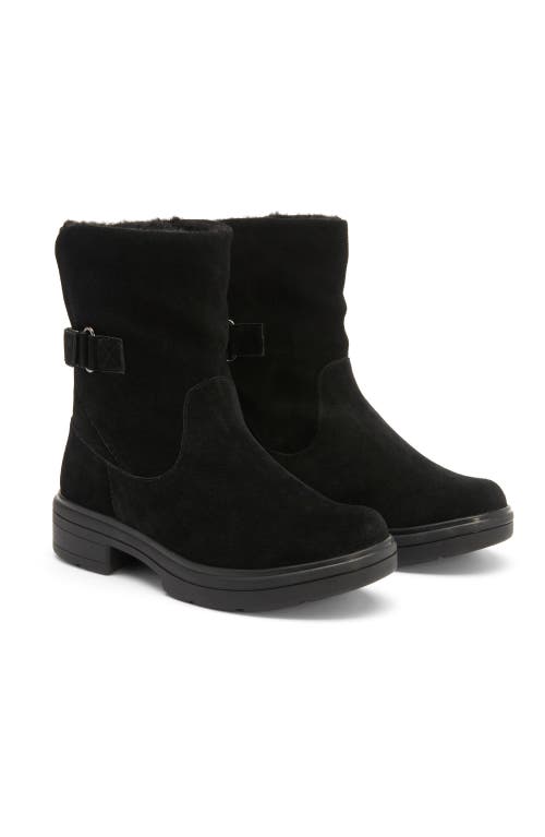 Abeo Vista Mid Boot In Black Suede - Regular