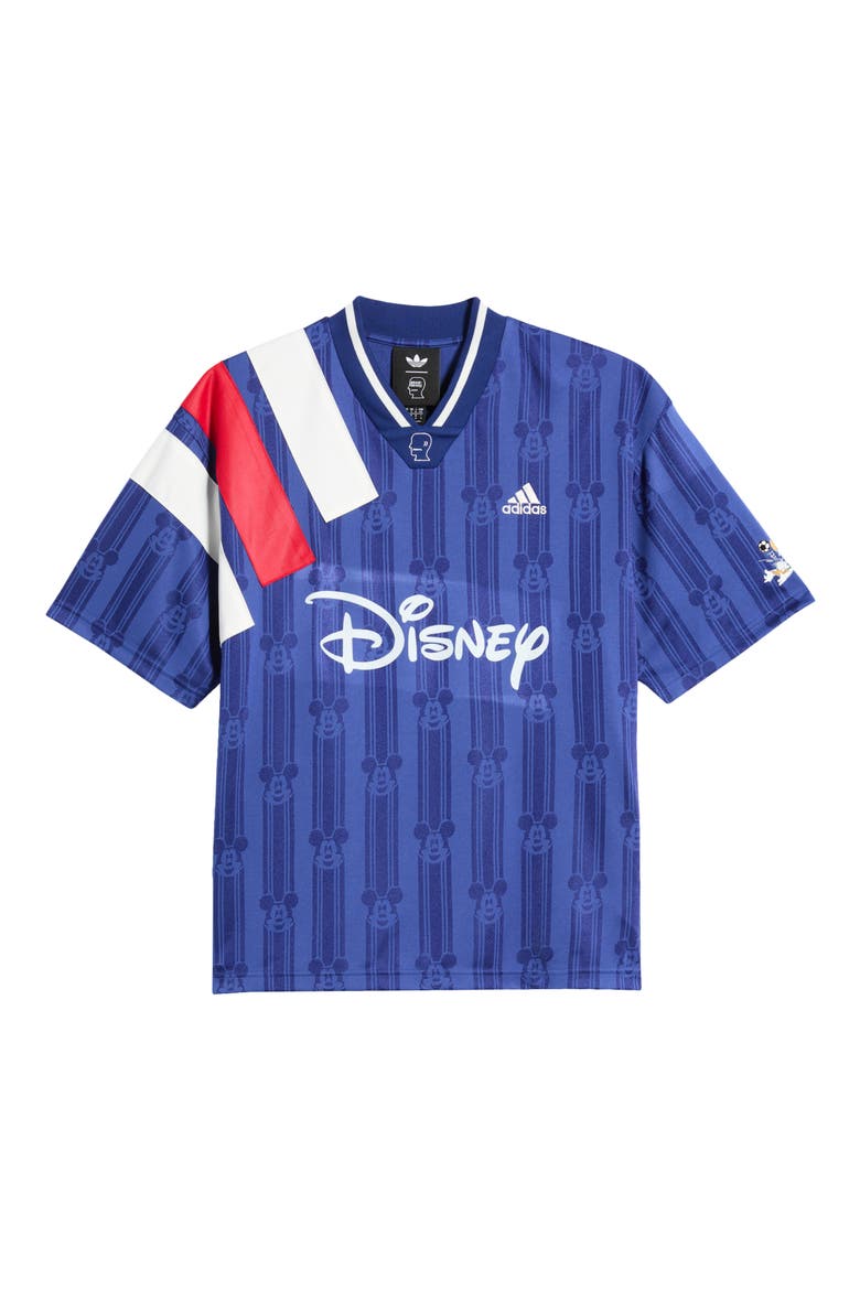 x Brain Dead Disney Football Jersey, Alternate, color, VICTORY BLUE