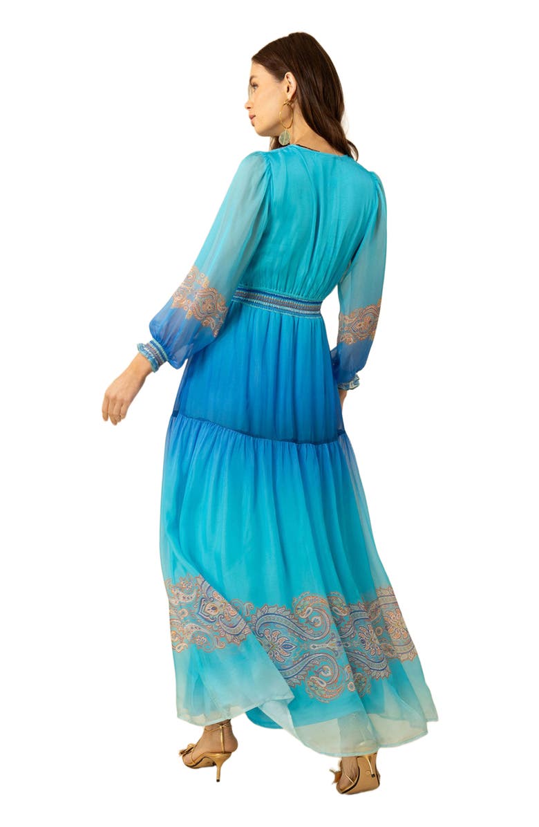 Hale Bob Ayla Chiffon Maxi Dress, Alternate, color, 