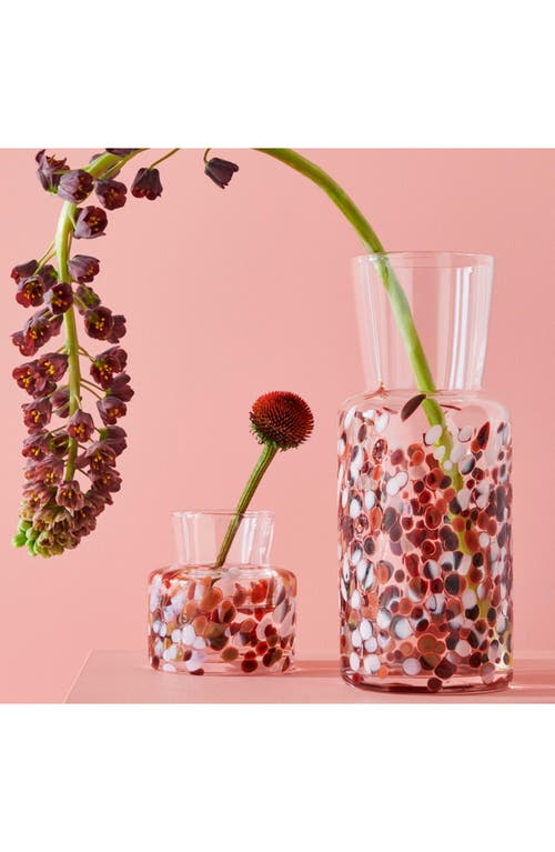 Kosta Boda Meadow Fall Small Vase In Red Multi