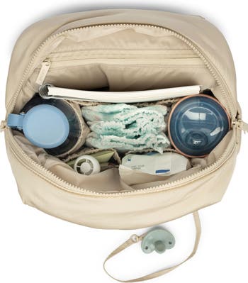 Convertible Mini Diaper Backpack & Crossbody Bag