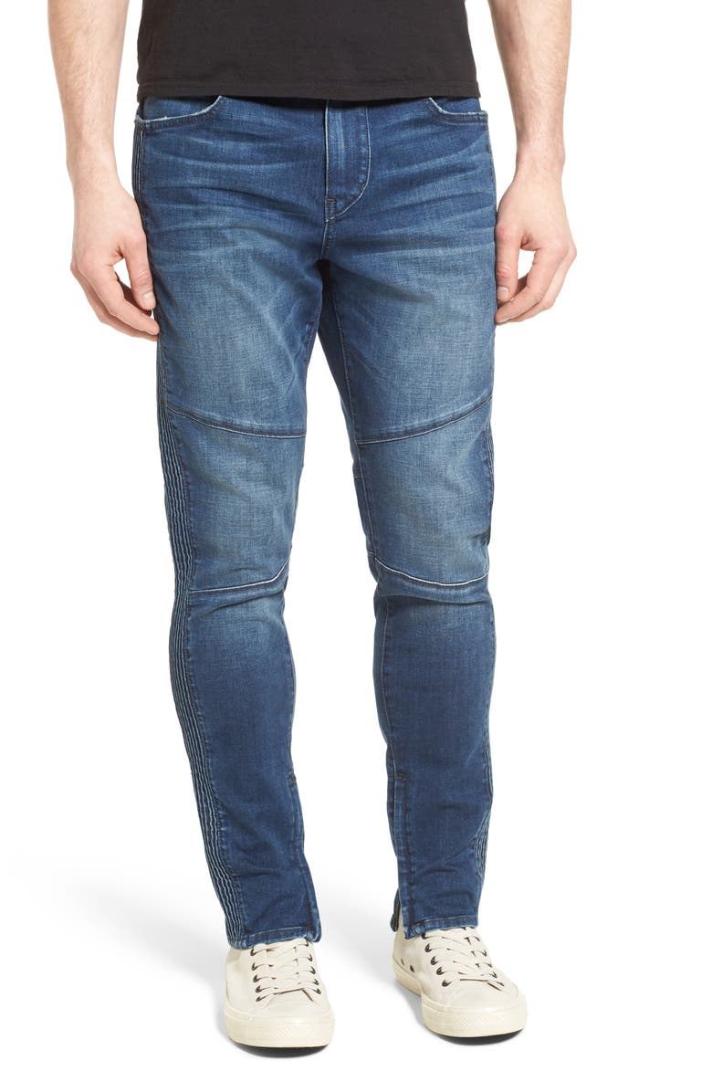True Religion Brand Jeans Racer Skinny Fit Jeans, Main, color, 