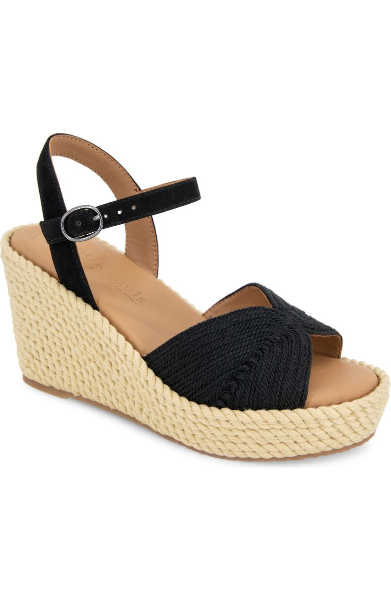 Gentle Souls Nola Espadrille Wedge Sandal, Main, color,