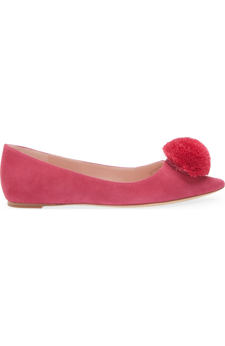 Kate Spade New York amour pom flat, Alternate, color,