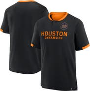 FANATICS Men's Fanatics Black Houston Dynamo FC Stoppage Time Striker T-Shirt