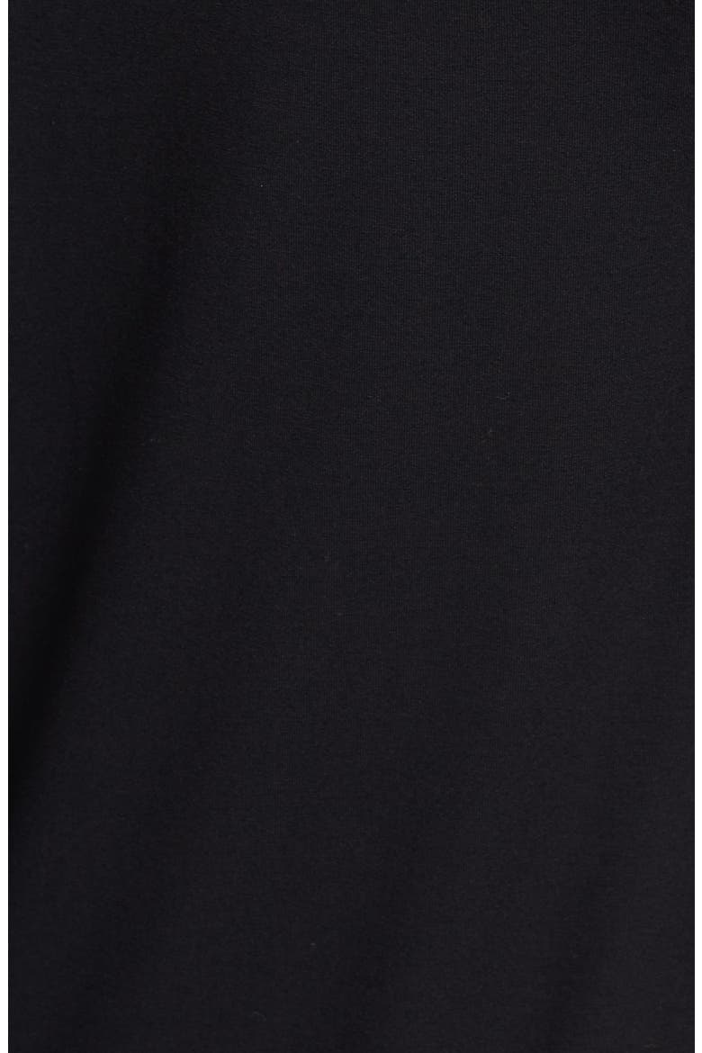 V-Neck Stretch Knit Top, Alternate, color, BLACK