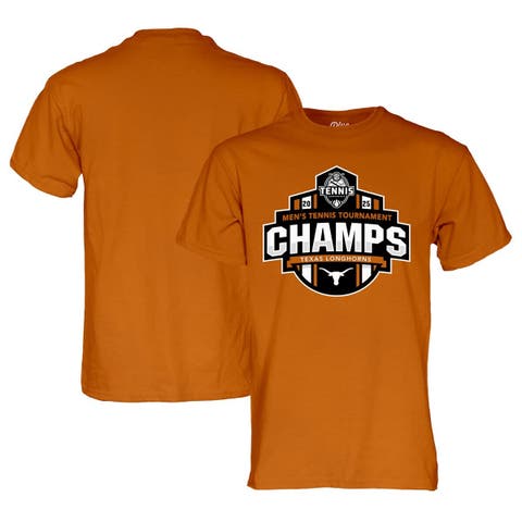 Unisex Blue 84  Texas Orange Texas Longhorns 2025 SEC Men's Tennis Tournament Champions T-Shirt