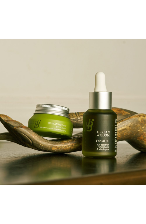 Humanist Beauty Herban Wisdom Eye Cream And Facial Oil Bundle In Eye Cream + Oil Set