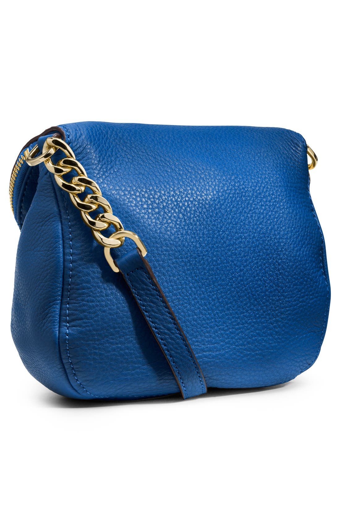 'Bedford' Leather Crossbody, Alternate, color, SAPPHIRE