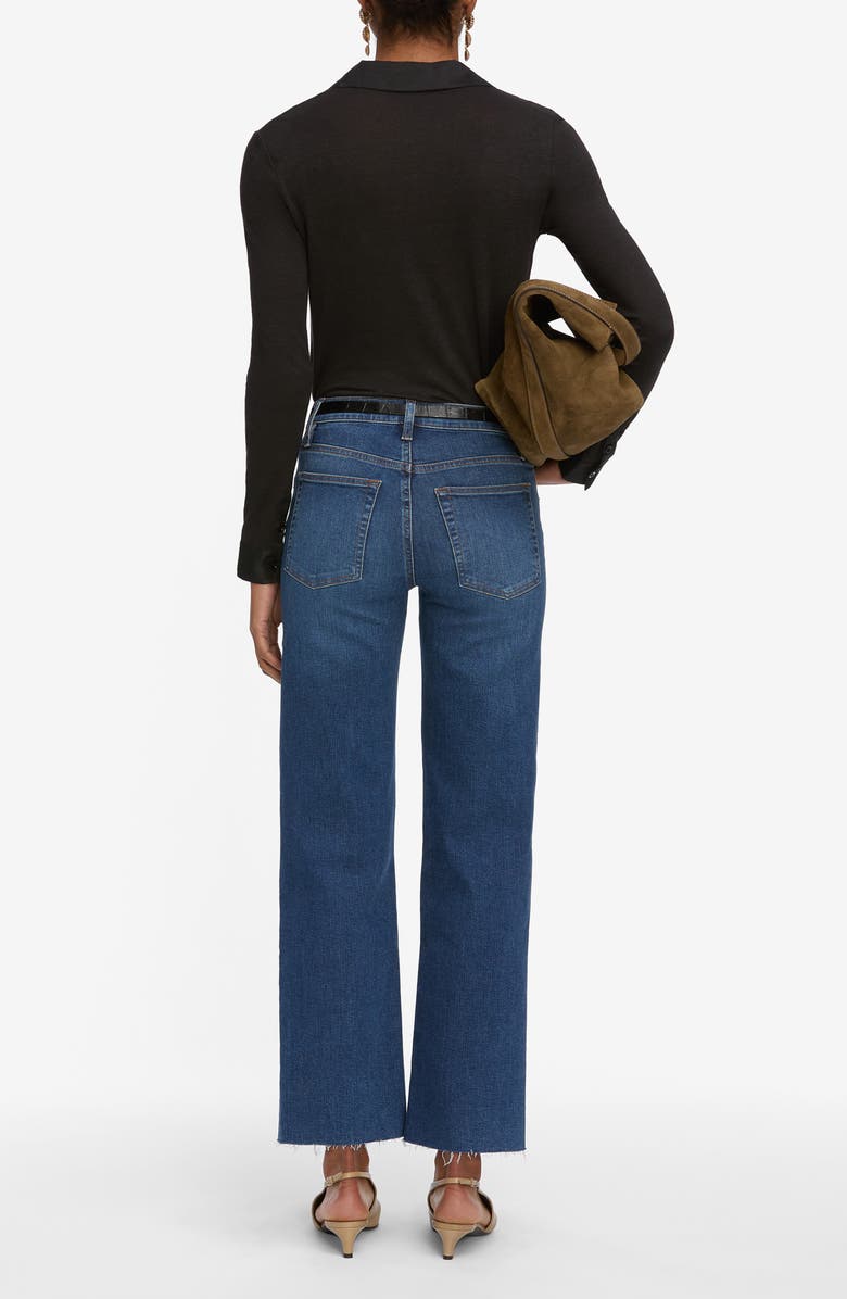 FRAME The Mellow Ankle Straight Leg Jeans, Alternate, color, Elixir Raw After