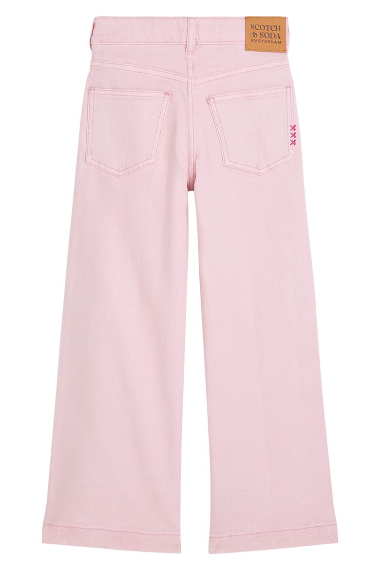 Kids' The Wave Wide Leg Jeans, Alternate, color, LILAC SNOW