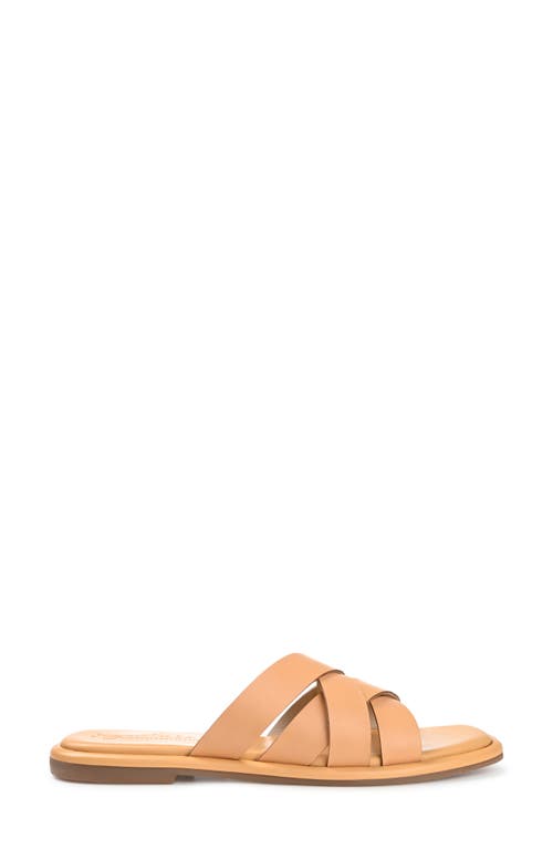 Journee Signature Parkker Woven Slide Sandal In Tan