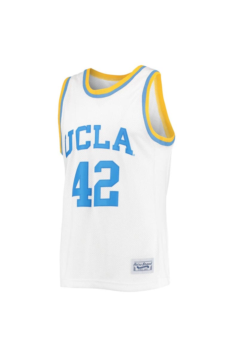 Retro Brand Men's Original Retro Brand Kevin Love White UCLA Bruins Commemorative Classic Basketball Jersey, Alternate, color, 