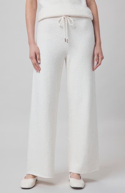 x @cellajaneblog Bouclé Sweat Pants