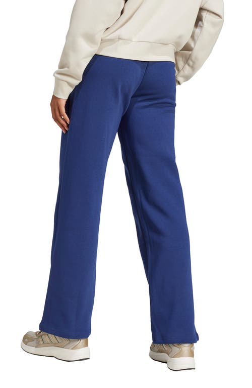 Adidas Originals Adidas Fleece Sweatpants In Blue