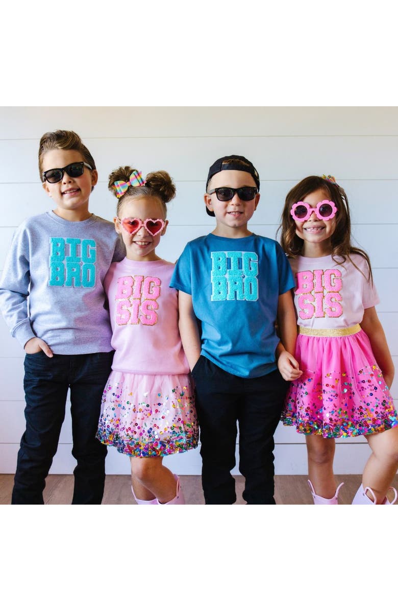 Sweet Wink Big Bro Patch Short Sleeve T-Shirt, Alternate, color, 