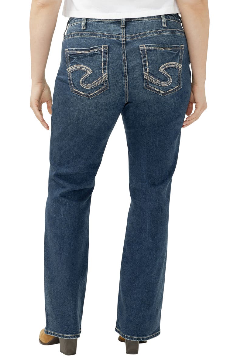 Silver Jeans Co. Avery Curvy High Waist Bootcut Jeans, Alternate, color, Berkeley