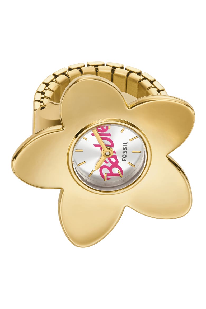 x Barbie Ring Watch, 15mm, Alternate, color, GOLD