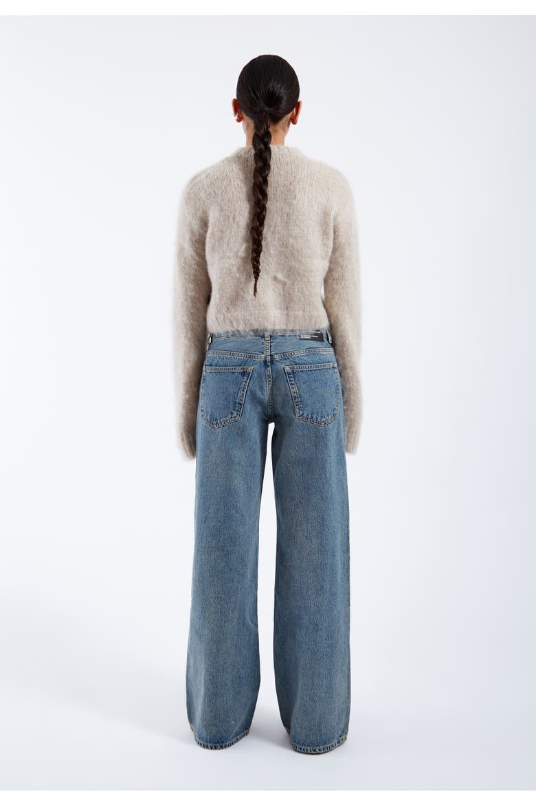 Moira Sweater, Alternate, color, Brushed Silver Lining