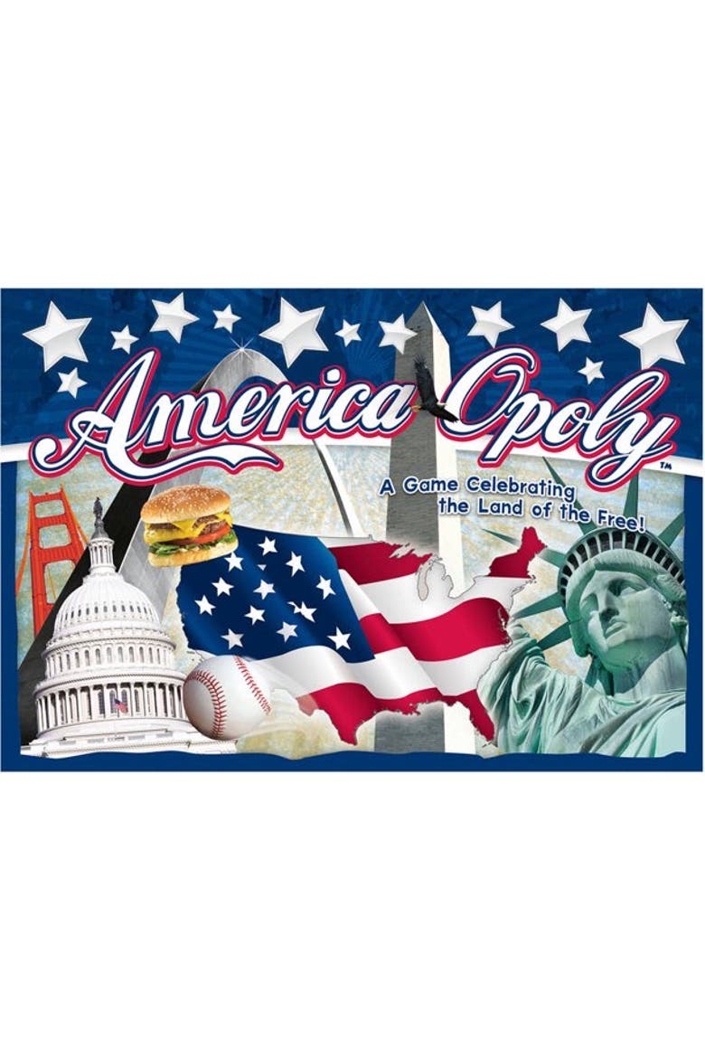 Americaopoly Monopoly Board Game, Alternate, color, Multicolored