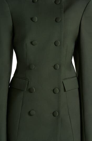 Power Shoulder Double Breasted Blazer