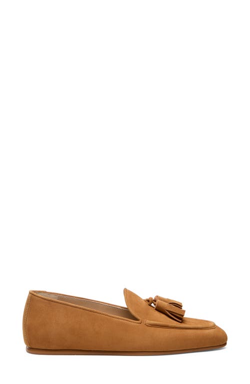 Stuart Weitzman Tassel Loafer In Brown