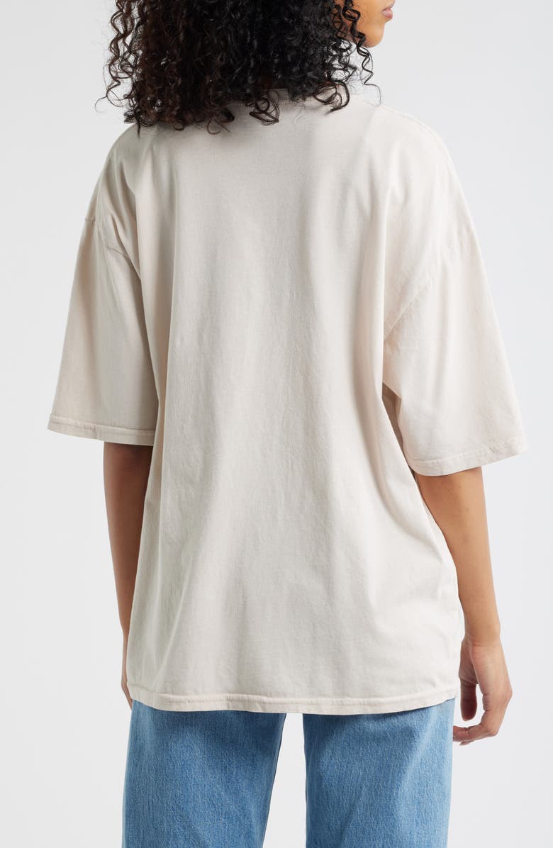 Junk Food Peanuts<sup>®</sup> Snoopy Oversize Cotton Graphic T-Shirt, Alternate, color, Tofu