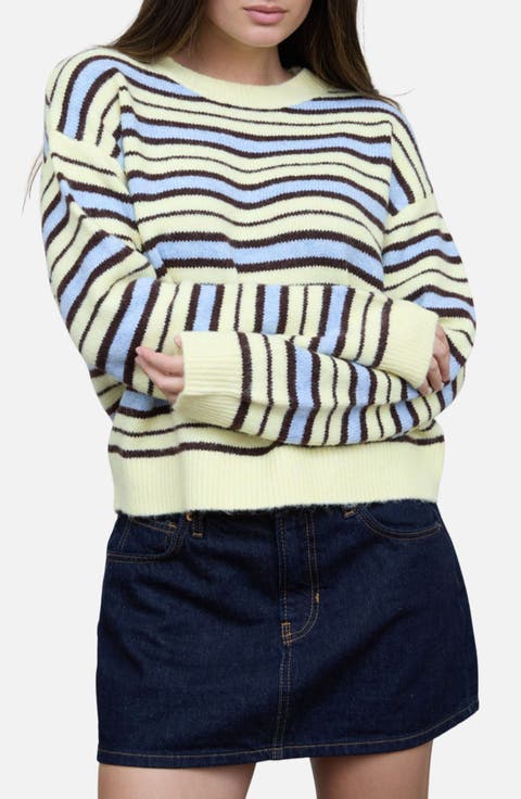 Striped Crewneck Sweater