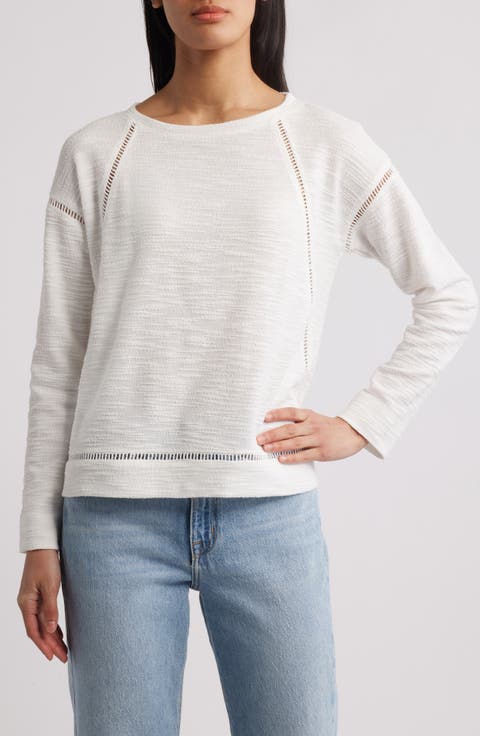 Seamed Texture Top