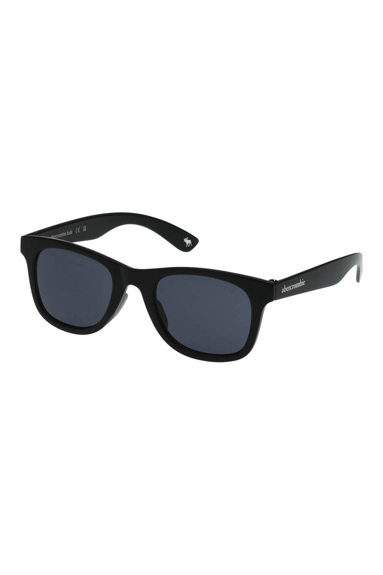Kids' Round Sunglasses, Alternate, color, GREEN/ SHINY BLACK / SMOKE